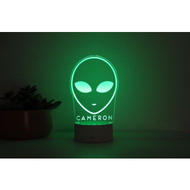 Alien Nachtlicht, Personalisierte Nachtlichter