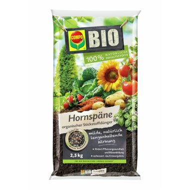 Compo Bio Hornspäne 2,5 kg Naturdünger Dünger