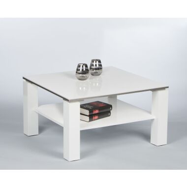 Couchtisch 16731 Wohnzimmertisch Tisch Weiß Hochglanz