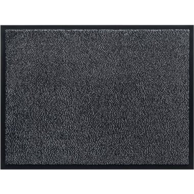 Fußmatte Schmutzfangmatte für innen grau in 40x60 cm, matches21 HOME & HOBBY, re