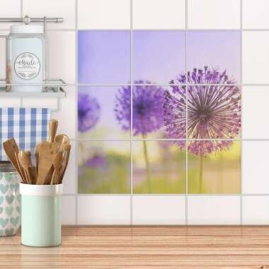 Klebefliesen für Küche & Bad Design: Spring Flower 20x20 cm