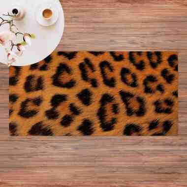 Kork-Teppich Leopardenfell