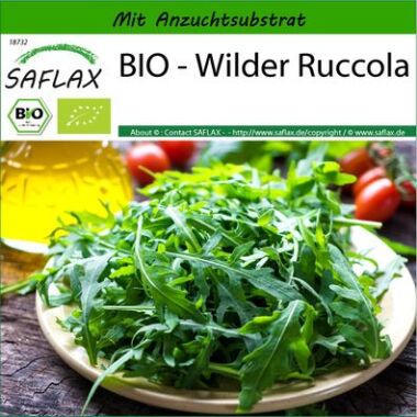 SAFLAX - Bio - Wilder Rucola - 1500 Samen