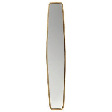 Spiegel Clip Brass 32x177cm