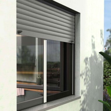 Insektenschutz-Plissee, ideal zwischen Fenster