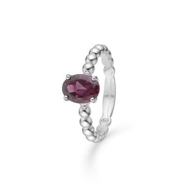 Mads Z Berry Ring Silber w. Granat 2146092