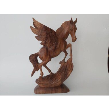 Pegasus/Fliegendes Pferd Aus Holz/Wohnkultur/Holzschnit