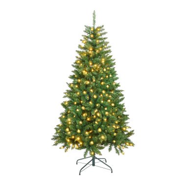 Weihnachtsbaum 180 cm mit 300 LED-Lichtern