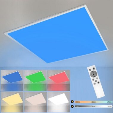 ZMH LED Deckenleuchte RGB Farbwechsel Deckenlmape