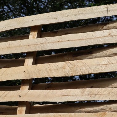 180 cm x 180 cm Gartenzaun Oskaloosa aus Holz