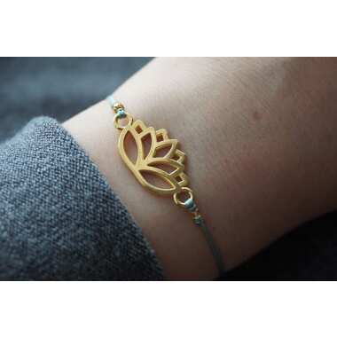 Armband Lotus Gold