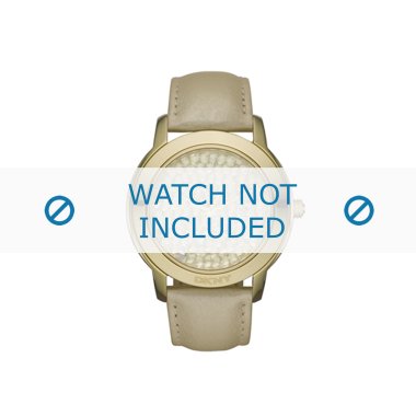 DKNY Lederband für Uhren & Uhrenarmband DKNY NY8435 Leder Braun 20mm