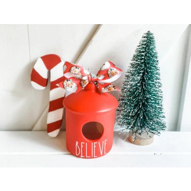 Mini Keramik Dekor, Santa Tiered Tray Weihnachtsmann