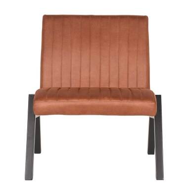 Moderne Polstersessel & Lounge Sessel in Cognac Braun Microfaser modern