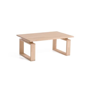 Buchenholztisch aus Massivholz & Couchtisch Tisch BIRGE Buche Massivholz
