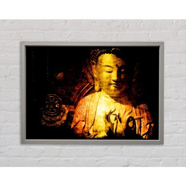 Buddha meditiert Einzelner Bilderrahmen Kunstdrucke
