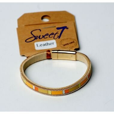 Modeschmuck Armband von Sweet7 aus Leder