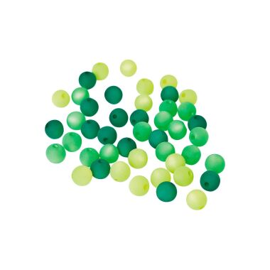 Polaris-Perlen-Mix, 6mm Grün