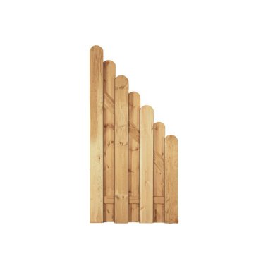 Sichtschutzzaun Holz Kiefer/Fichte 90 x 180/90