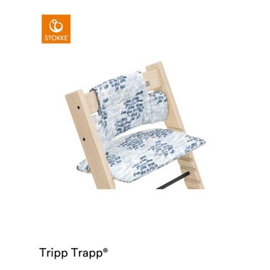 STOKKE Tripp Trapp Classic Baby Sitzkissen Waves Blue