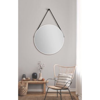 Talos White Style Spiegel rund � 80 cm �