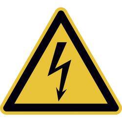 Warnschild Elektrische Spannung Folie selbstklebend