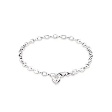 Amor Silberarmband »Schmuck Geschenk Armkette