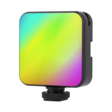ayex LED Tischleuchte Hochwertige RGB Videoleuchte