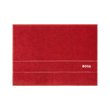 BOSS Plain Badematte Red 50x70 cm