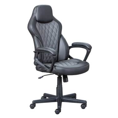 Chef Sessel ergonomisch in Schwarz und Grau modernem Design
