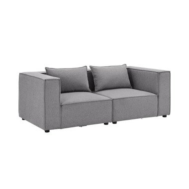 Juskys modulares Sofa Domas S Couch Wohnzimmer