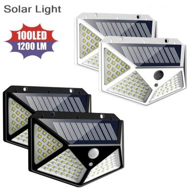 Outdoor 100 LED Solar Licht Bewegungsmelder