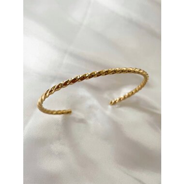 Sommerschmuck aus Gold & Armreif, Simpler Sommer Schmuck, 14K Gold Armband