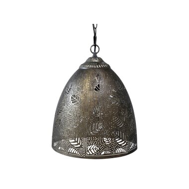 Vire Hänge-Lampe mit Muster, H36/D30 cm antique bronze