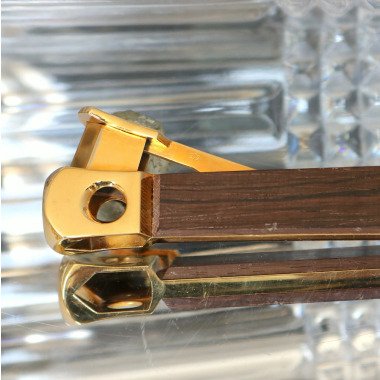 Zigarrenschneider, V-Cut, 24K Gold Details