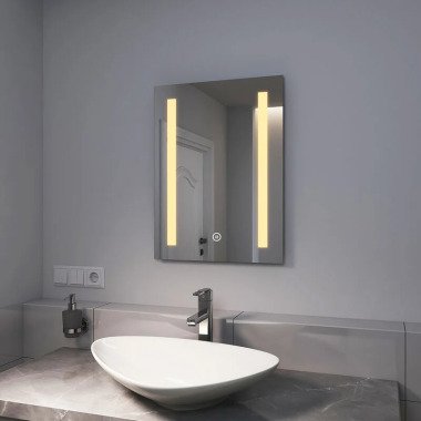Led Badspiegel 45x60cm Badezimmerspiegel