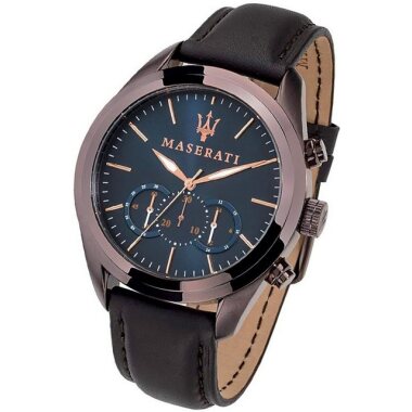 MASERATI Chronograph Maserati Leder Armband-Uhr