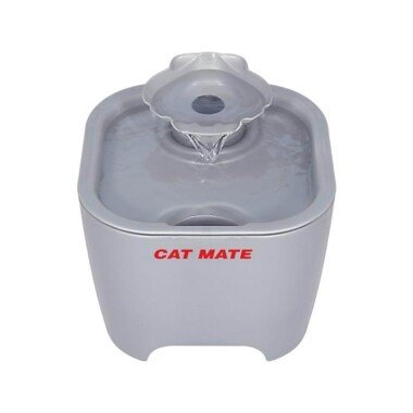 Petmate 3 Ltr Drinking fountain Silver