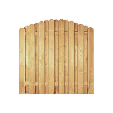 Sichtschutzzaun Holz Kiefer/Fichte Bogen