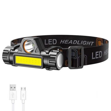zggzerg LED Stirnlampe Wiederaufladbar Kopflampe IPX4 Wasserdicht (Geeignet für 