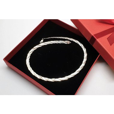 45 cm Kette Halskette Schlangenkette Silber 925 Matt Glänzend Italy Edel