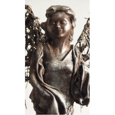 Erzengel Figur mit Figur & Skulptur Mixed Media Power Tex Engel Frau