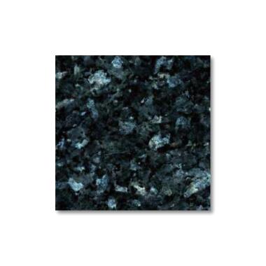 Granit Sockel für Grabschmuck Montage Labrador Blau HQ / groß (10x25x25cm)