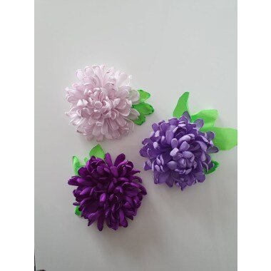 Haarnadel-stirnband-Brosche Blume Von Textilien in 3 Farben, Boutonniere