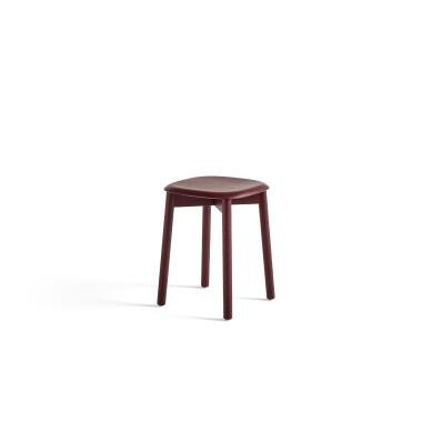 HAY Soft Edge 72 Stool fall red waterbased laquered