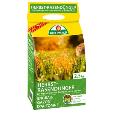 Herbst Rasendünger & ASB Greenworld Herbst-Rasendünger 2,5 kg