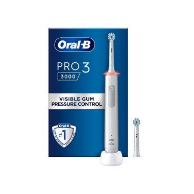 Oral-B Elektrische Zahnbürste Pro3 3000 White Sensi