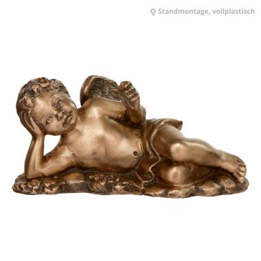 Schutzengel Figur in Gold & Liegender Engel Figur aus Bronze Engel Sonani