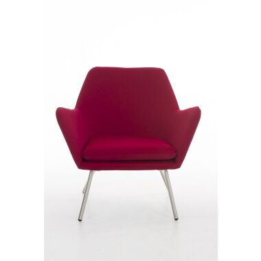 Sessel Coctailsessel Lounger Adele in trend Design in Rot