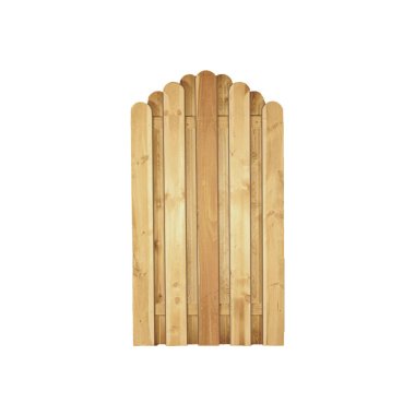 Sichtschutzzaun Holz Kiefer/Fichte Bogen